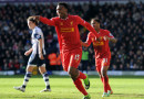 Liverpool remizoval s West Bromwich, United prohráli se Stoke